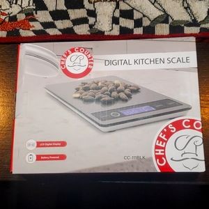 Chefs counter digital kitchen scale